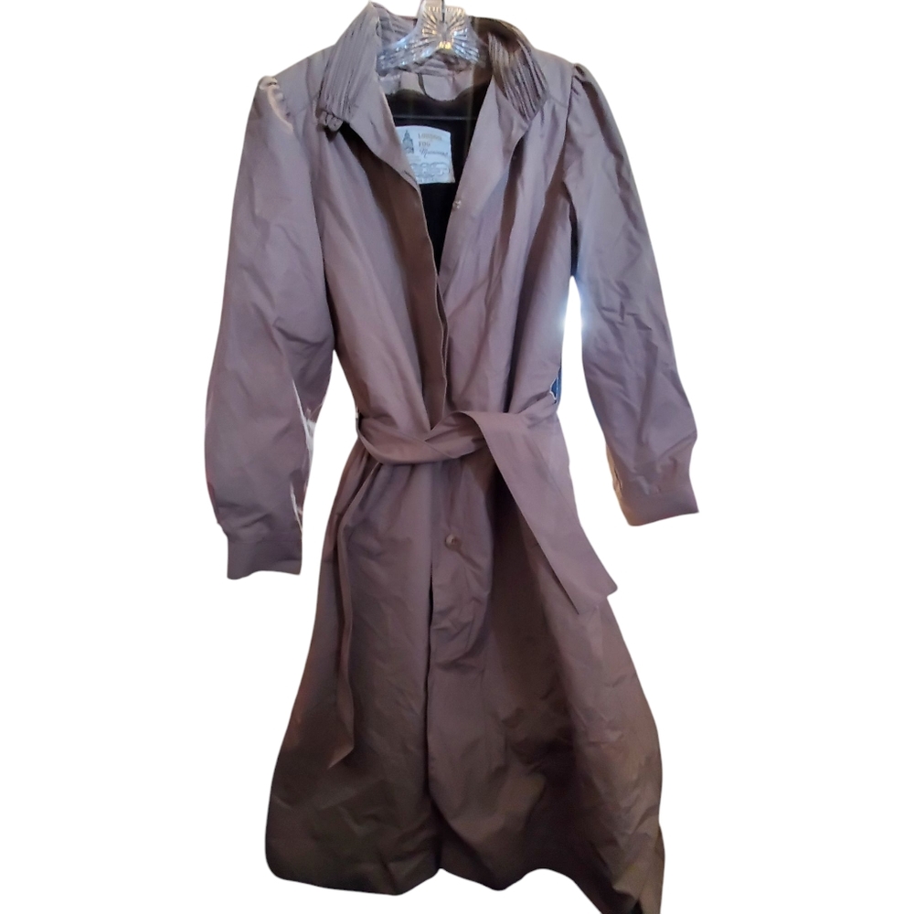 Vintage London Fog Maincoat Women's Long Trench Coat